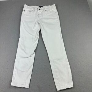Karl Lagerfeld Straight Leg White Women’s Jeans